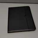 Leather Cases for IPad Pro 12.9 Case 6th/5th/4th/3rd Generation - Protective Multi-Angle Folio with Pencil Holder & Pocket - Auto Wake/Sleep, Premium PU Leather Cover - Black