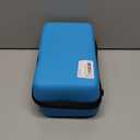 Handheld Sewing Machine Heavy Duty, with Blue Leather Storage Case and 110-Piece Sewing Kit, Mini Portable, Ideal for Adults & Beginners, Complete Set of Quick Home Clothing Repair Tools, Good Gift