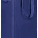 efluky Slim Laundry Basket, Narrow Laundry Hamper with Handles, Collapsible Dirty Clothes Hamper, Tall Laundry Bin for Laundry Room, Dorm and Bedroom, 12.7 Gallons(48L) Blue