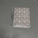 2 x Happy Valentine's Day Stickers 60Pcs Valentine's Day Gift Stickers for Gift Wrapping Signature Decoration and Wedding Invitation Card Bridal Shower Valentines Party Favor