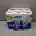 Sparkle Pick-A-Size Paper Towels, Spirited Print Design, 6 Double Rolls (660 Sheets Total) - Strong 2-Ply Towels for Kitchen Cleanup and Everyday Messes