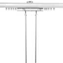 Rod Desyne Baton Draw White Traverse Rod 66-120 inch