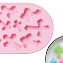 Cross Shaped Silicone Moulds Candy Gummy Chocolate Fondant MouldDIY Tool Mold for Cake Decorating, Resin Necklace, Ice Cube