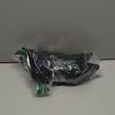 youngshow Women's Pointed Toe Kitten Heel Booties - Suede Knit Sock Ankle Boots, Low Heel Dressy Shoes (Size 8, Black)