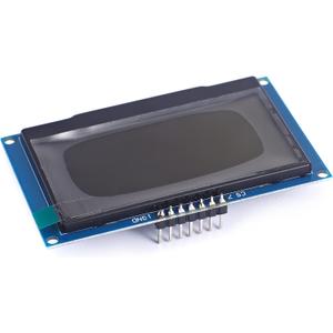 Teyleten Robot 2.42 inch 128x64 OLED LCD Display Module SSD1309 7 Pin SPI/IIC I2C Serial Interface for Arduino UNO R3 - White Light