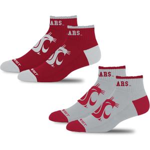 For Bare Feet NCAA Unisex Kids Front and Center Two Pack Ncaa Youth