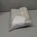 Linen Embroidery Striped Farmhouse Curtains for Living Room and Bedroom - Light Filtering Tassel Boho Drapes 2 Panels Set - Rod Pocket (52" W x 96" L, Khaki)