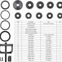 Master Wheel Bearing and Hub Removal and Installation Tool Kit Wheel Bearing Puller Remover and Installer Tool Set Fits Most Front, Rear and All Wheel Drive Vehicles