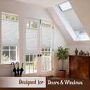 Tensioned Top Down Bottom Up Cellular Shades for Indoor Windows & Door & Roof WindowBlackout Top Down Bottom Up Cellular Shades for Indoor WindowsInsulated Skylight BlindsDenoised Skylight Blinds