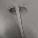 100 Pcs 4 Inch Heavy Duty Plastic Insulation Masonry Fasteners 2.4 Inch Foam Board Fasteners Washers Polypropylene Concrete Anchors for Fixing and Fastening Rigid Foam Insulation Panels