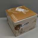 7.5 Round Ceramic Teacup Planter with Saucer Purple Polka Dot Design Pot for Succulents, Orchid, Herbs & Indoor Houseplant/Flowers for Mother's Day