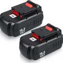 Masione 2Pack PC18B 18V 4.8Ah Ni-Mh Replacement for Porter Cable 18V Battery Ni-Mh, Compatible with Porter Cable 18V PC18B-2 PCC489N PCMVC PCXMVC Cordless Power Tools