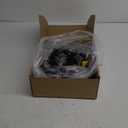 Brightever LED Outdoor String Lights 100FT Patio Lights with 52 Shatterproof ST38 Vintage Edison Bulbs, Outside Hanging Light Waterproof for Porch, Deck, Garden, Backyard, Balcony, 2700K Dimmable (100FT-Warm White, Black Wire)