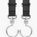 Manito Styler Spin Stroller Hooks (Silver/Black)
