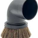 GHAMADE Vacuum Accessories & Attachments for Shop Vac 2-1/2'' - Vacuum Dust Brush & Extension Wand Compatible with Vacuums Using 2-1/4'' Inner Diameter Accessories (Horsehair, 2-1/4'')