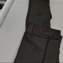 Fleece Lined Tights Women 300G Thick One Line Thermal Winter Warm Translucent Black Sheer size XL