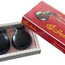 Jale Professional Fiberglass Castanets - Lightweight & Durable, Black Flamenco Castanets