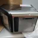 Iceman Pebble Ice Machine, Countertop Nugget Ice Maker Produces Chewable Pellet Ice in 20 Minutes, Makes 33lbs/Day, with One-Touch Cleaning Function and Ice Scoop/Basket Included  Stainless Steel