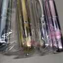 Yamadura Portable Mini Refillable Perfume Atomizer Bottle Spray, Atomizer Perfume Bottle, Scent Pump Case, Perfume Atomizer Travel (5ml, 4 Pack) (Silver, Pink, Gold, Black)