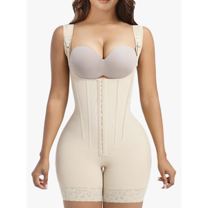 YIANNA Fajas Colombianas Moldeadoras Shapewear Tummy Control Body Shaper Postpartum Butt Lift Compression Garment with Bones 3XL