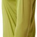 Mens UPF 50+ Rash Guard Swim Shirt Long Sleeve Moisture Wicking Quick Dry Lightweight Wrinkle-Resistant (Green, XXL)