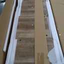 FATORRI 8 Cube Storage Organizer Bookshelf, 62 Inch Rustic Wood Horizontal Bookcase, Industrial Cube Long Book Shelf for Living Room (Rustic Oak)