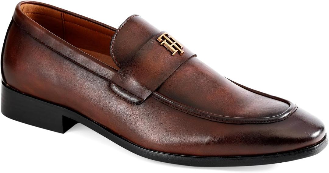 Tommy Hilfiger Men's Sawlin Loafer Dark Brown 8.5M