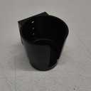 Universal Large Cup Holder Wall Mount, Heavy Duty Plastic Drink Holder for Boat Car Truck RV Bus Tractor Wall Wood, Vertical or Horizontal Mount, Fit Most Cups, Bottles, Cans, Tumblers Black Pack of 1