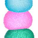 3pc Stress Balls for Adults, Squishy Ball Sensory Textured Memory Gel Fidget Toys for Kids/Adults Hand Exercises, Valentines Day Party Favors Anxiety Relief Squeeze Ball(1.80)