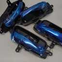 Interior Door Handles Set 4PCS, Front & Rear Inside Left Driver & Right Passenger Side Handle With Chrome Lever, Compatible with 2013-2017 Nissan Altima Pathfinder, Replaces# 80671-3TA0D 80670-3TA0D