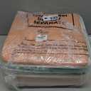 Geiserailie 6 Pcs 13 x 13 Inch Cube Storage Bins Fabric Storage Organizer Bins Foldable Cube Baskets with Sturdy Carry Handles Wicker Baskets for Home (Macaron Color)