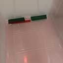 IRIS USA 94 Qt. Stackable Plastic Storage Bins with Lids, 2 Pack - BPA-Free, See-Through Organizing Solution, Latches, Durable Nestable Containers, Secure Pull Handle, Made in USA - Red