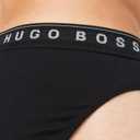 BOSS Men's Classic Cotton Briefs 3 Pack (Black, M)