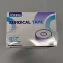 Paper Medical Tape 10 Rolls - 1" x 10 Yards Latex-Free & Hypoallergenic Soft Paper Surgical Tape, Applicable to Surgical Tape for Skin, Dressings, Wound First Aid Tape