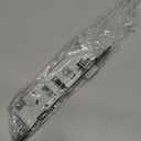 US Flat Slot Storm Door Mortise Lock Body Fits for Older Storm Doors, 5/16" Square Spindle Hub, 2-1/2" Handle PZ, 7/8" Backset, 7" Faceplate H.C., Non-Handed, Matte Black