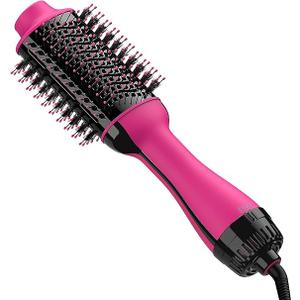 Hair Dryer Brush Blow Dryer Brush in One, 4 in 1 Hairdryer and Styler
Blowout Brush and Styler Volumizer with Negative Ion Anti-frizz Ceramic Titanium Barrel Hot Air Brush