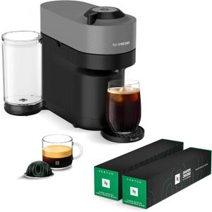 Nespresso Vertuo Pop+ by Breville, Dark Grey + Vertuo Line Samra Origins Togetherness Blend Coffee
