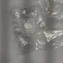 12 Pcs Clear DIY Fillable Ornaments,2.36'' Transparent Balls Plastic Baubles for Christmas, Halloween, Birthday, Wedding Decor, DIY Crafts Decorations (60 mm)