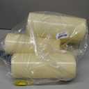 Homemory 4" x 10" Large Waterproof Outdoor Flameless Candles, Battery Operated LED Pillar Candles with Remote and Timers for Indoor Outdoor Lanterns, Long Lasting, Dark Ivory, Set of 4