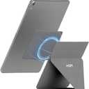 MOFT Snap Tablet Stand Holder, Foldable and Adjustable in Portrait/Landscape, Ultra-Slim Design Ipad Stand for Desk, Compatible with iPad Pro iPad Air 9.7" and Larger Tablets, Cool Grey