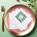 Funny Pickleball Quote Cocktail Napkins 50Pcs Pickleball Paper Disposable Napkins for Pickleball Players Party Table Decorations 5 x 5 Two-ply (Pickleball Pickleball)