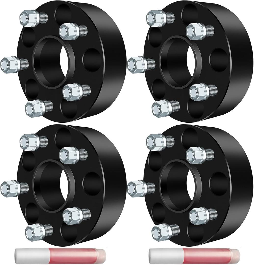 ECCPP 5x5 to 5x5 Wheel Spacers Hubcentric 2 inch 5 lug 5x127mm fit for 2006-2010 for Jeep Commander| 1999-2010 for Jeep Grand for Cherokee| 2007-2016 for Jeep Wrangler-4PCS