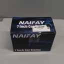 Naifay Car Stereo Double Din Radio with Bluetooth, Car Radio Touchscreen 7 Inch MP5 Player Car Stereo with Backup Camera Bluetooth, Mirror Link, FM/SWC/USB/SD/AUX, Car Audio Receivers with Subwoofer