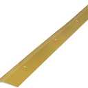 M-D Building Products 79079 1-3/8 in. X 36 in. Satin Brass Aluminum Carpet Trim w/Screw Nails
