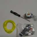 308054114 Carburetor for Homelite 26B Leaf Blower fit UT09526 Carburetor 308054075 Tune Up Kit with Air Filter Adjusting Tool Fuel Line