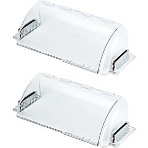 Air Vent Deflectors Adjustable Magnetic Heat and Vent Cover,9" to 15"Inches-Heavy Duty Unbreakable Plastic with Magnet Secure Design for Vent Covers for Home FloorSidewalCeiling Registers,2 Pack