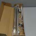 Closet Rods For Hanging Clothes, 17-40 Inch Adjustable Closet Rod, Stainless Steel Heavy Duty Closet Hanging Rod- Silver, 17"- 40"