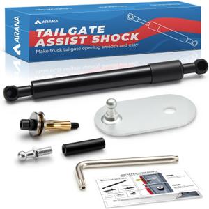 ARANA Tailgate Assist Shock for Dodge Ram 1500 2500 3500 2009-2025, Tail gate Slow Drop Accessories Damper Kit for RAM 1500 2500 3500(All Tools Provided)