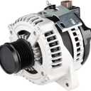 New Alternator for Toyota Camry 2.4L 2007-2009 (Not Fit Hybrid), Corolla 2009-2010 (ONLY Fit XRS 2.4L), Matrix 2.4 2009-2013, for Pontiac Vibe 2.4L 2009-2010, for Scion xb 2.4L 2008-2013 Replace 11195