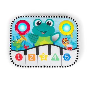 Baby Einstein Ocean Explorers Neptune's Kick & Explore Musical Kick Pad & Crib Toy, Tummy Time Mat, Learning Toy, for Ages 0 Months and up (Green)